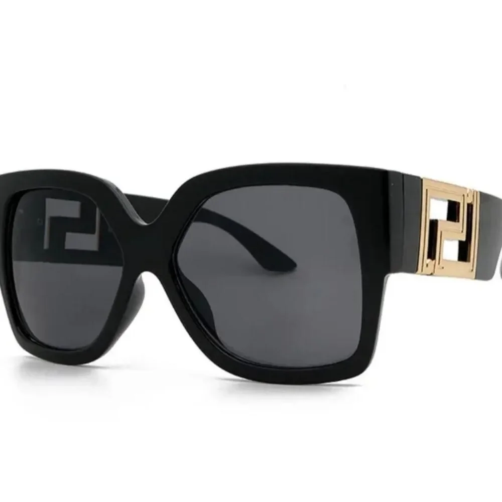 Source Unknown Tortoiseshell Sunglasses with Gold Accent